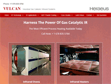 Tablet Screenshot of catalyticovens.com